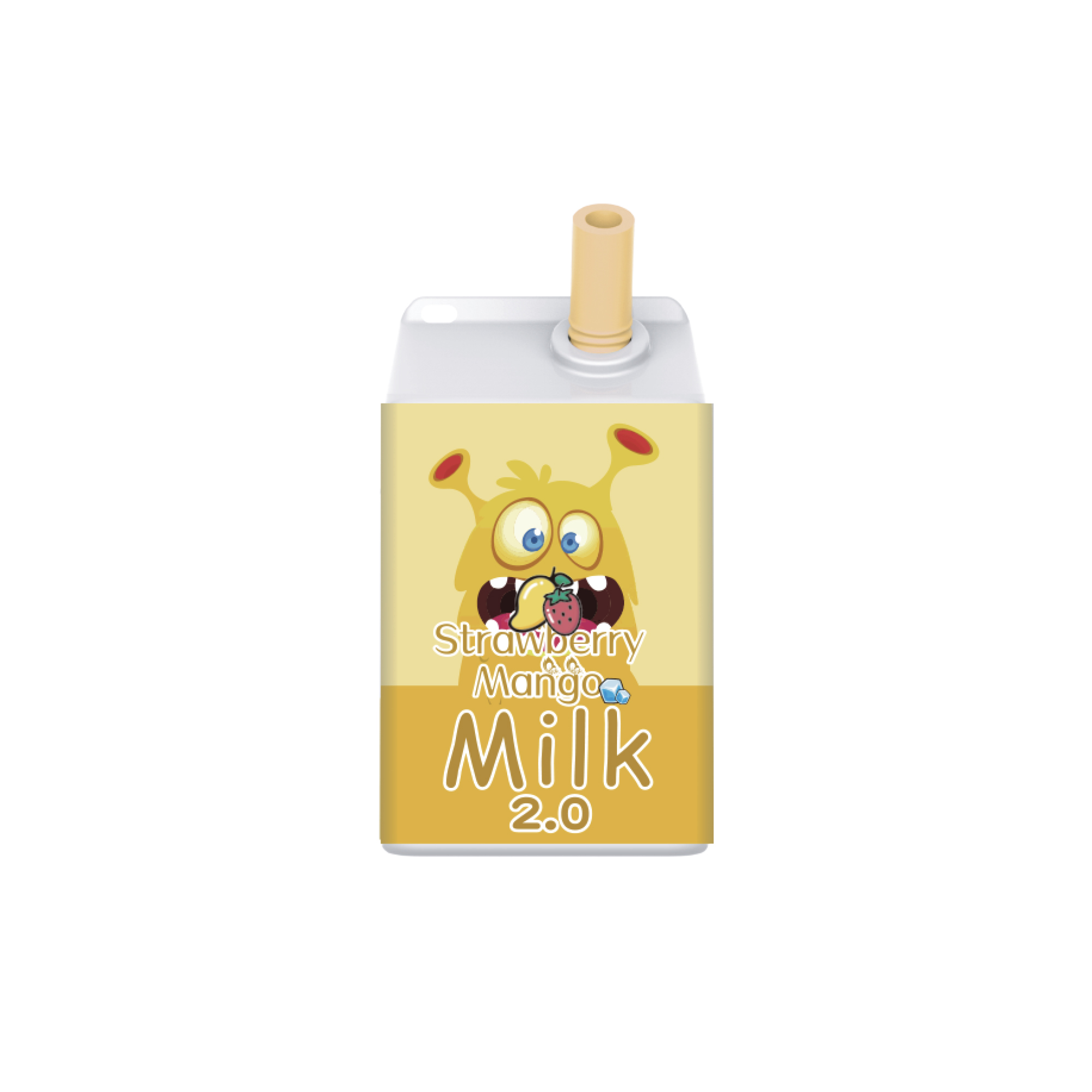 LAVIE Milk2.0 12000 Puffs Disposable Vape STRAWBERRY MANGO