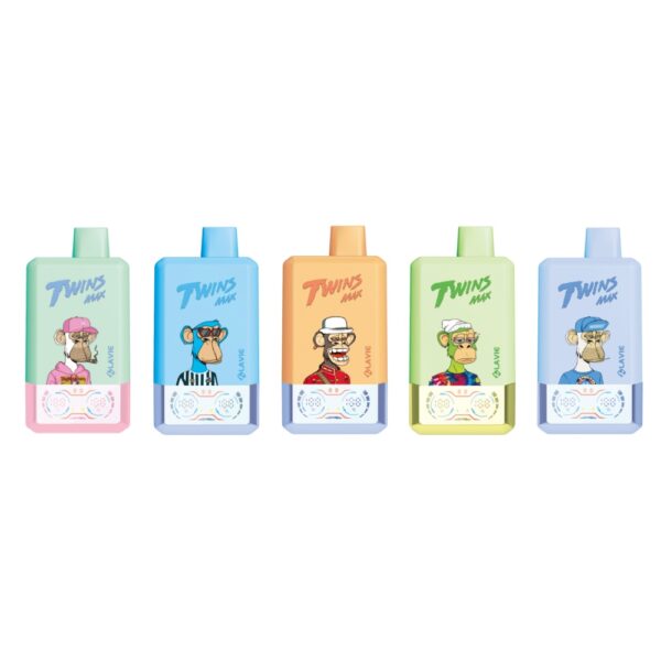 LAVIE TWINSMAX 70000 Puffs Disposable Vape Product main image 5Flavors