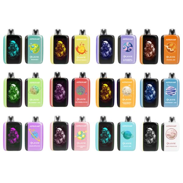LAVIE Astronaut 45000puffs disposable vape 12 flavors